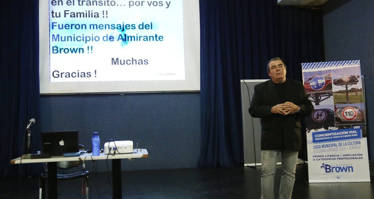 CONCIENTIZACION VIAL EN EL MUNICIPIO DE ALTE BROWN