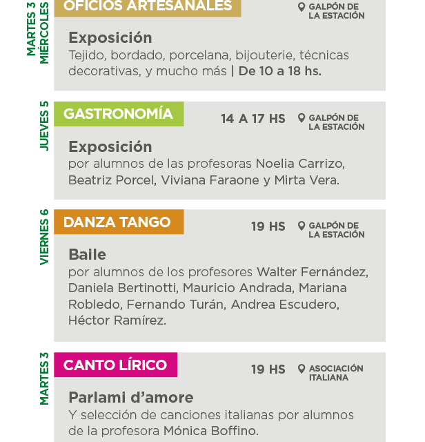 MUESTRA ANUAL DE LAS ESCUELAS MUNICIPALESDE ARTES Y OFICIOS DE ECHEVERRIA