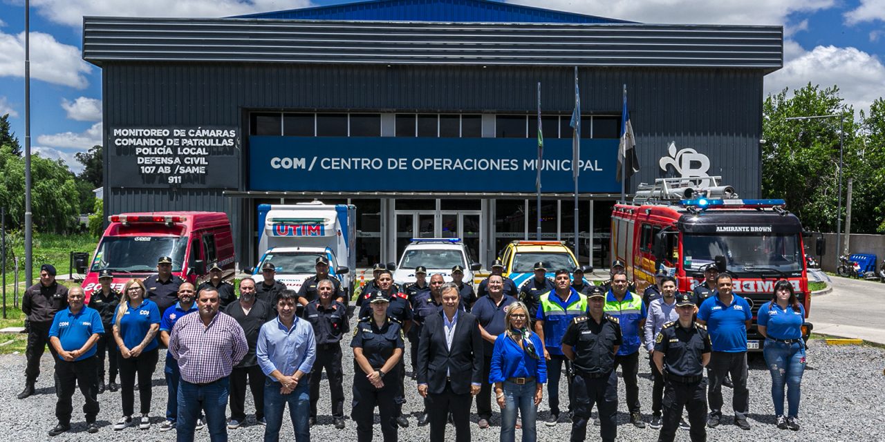 BROWN SUMA SERVICIOS PARA LOS VECINOS EN  ESTAS FIESTAS