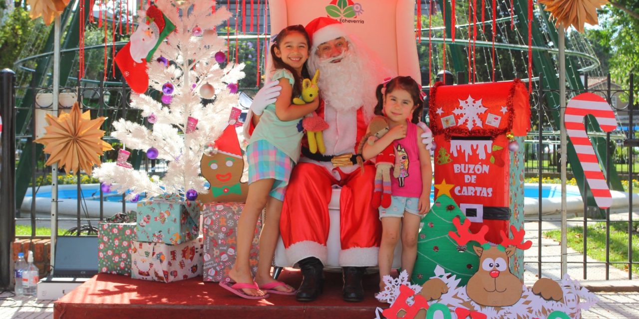 PAPA NOEL PASO POR MONTE GRANDE