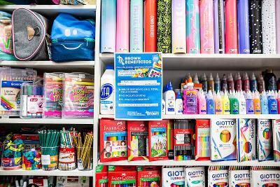 EL MUNICIPIO DE BROWN ACUERDA CON LIBRERIAS DESCUENTOS EN UTILES ESCOLARES