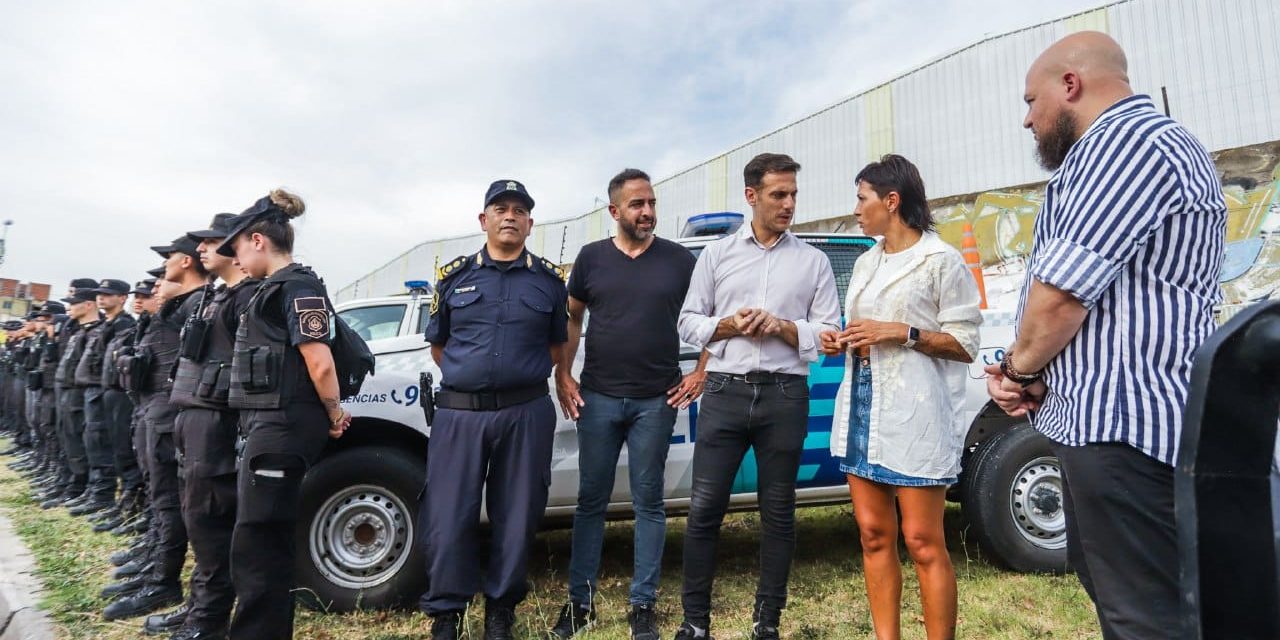 JULIAN ALVAREZ Y MAYRA MENDOZA INIJCIARON MEGAOERATIVO DE SATURACION VEHICULAR