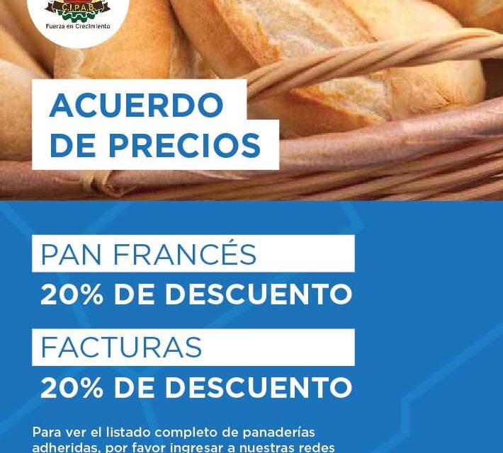 ACUERDO DE PRECIOS ENTRE EL MUNICIPIO DE BROWN Y PANADERIAS