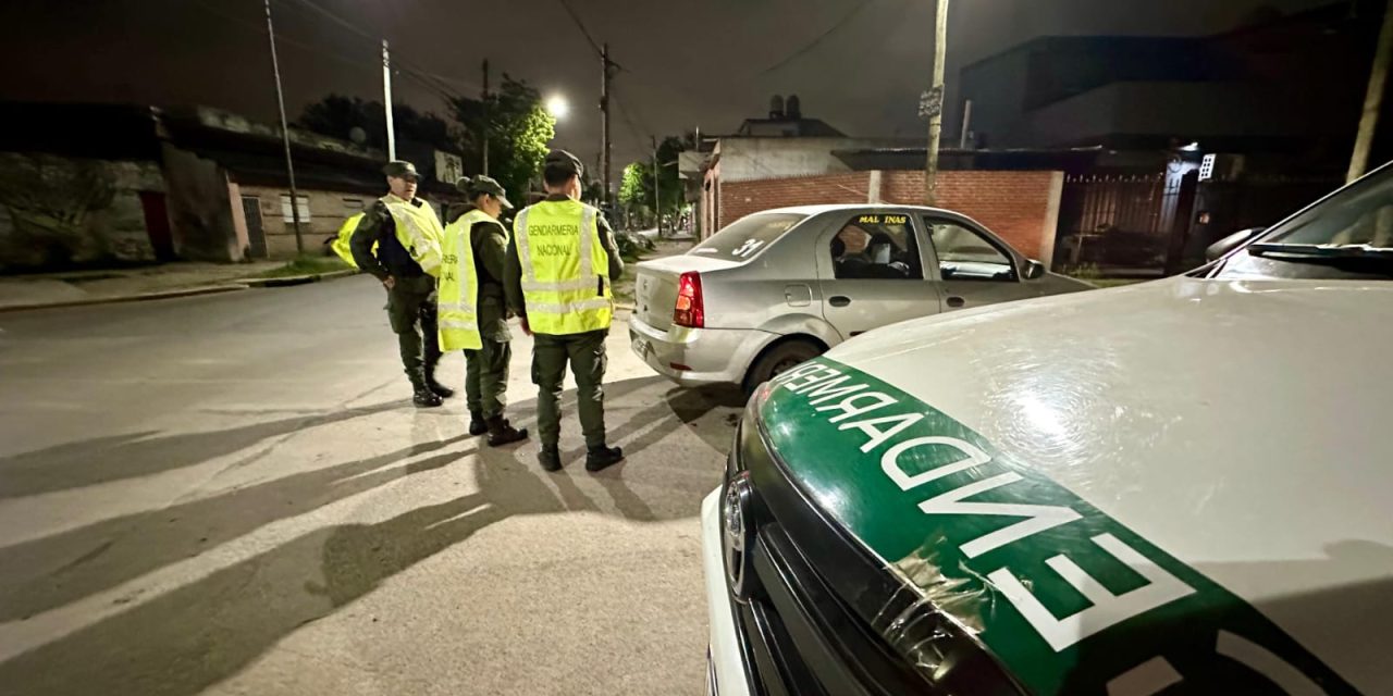 REALIZARON UN MEGAOPERATIVO PREVENTIVO DE SEGURIDAD EN ALTE BROWN CON FUERZAS FEDERALES