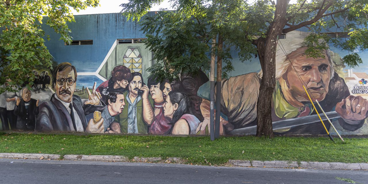 EL MUNICIPIO DE ALTE BROWN HOMENAJEÓ A ANTONIO GASALLA CON UN COLORIDO MURAL