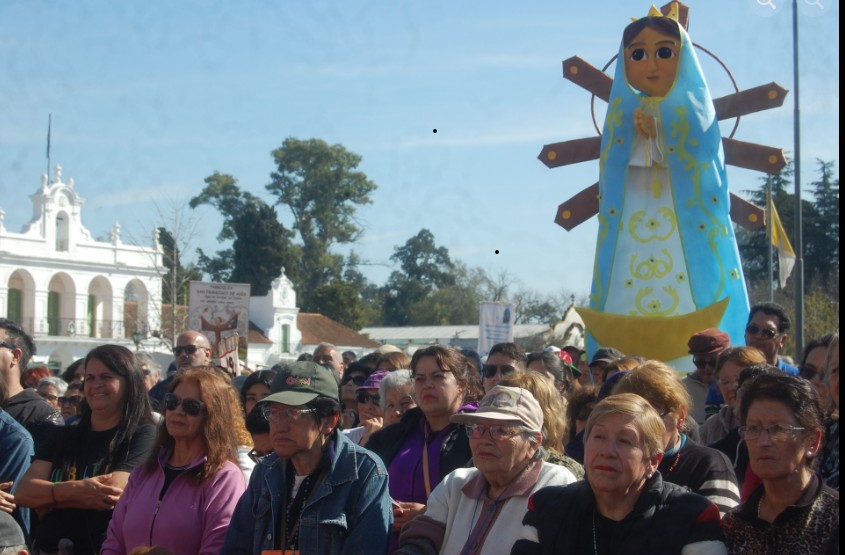 LA DIOSECIS DE QUILMES PRESENTE EN LA PEREGRINACION A LUJAN