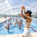 MAYRA INAUGURÓ LAS ACTIVIDADES DEL NUEVO NATATORIO MUNICIPAL DE SOLANO CONSTRUIDO CON FONDOS 100% COMUNALES