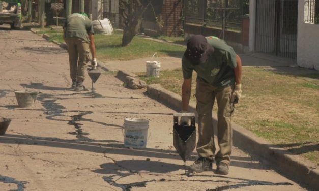 AVANZAN LAS OBRAS EN ESTEBAN ECHEVERRIA