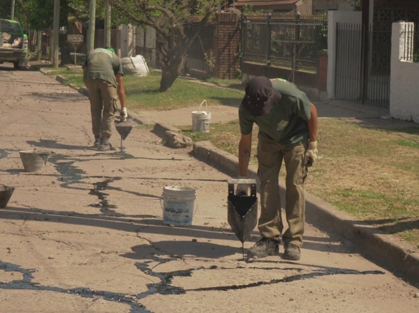 AVANZAN LAS OBRAS EN ESTEBAN ECHEVERRIA