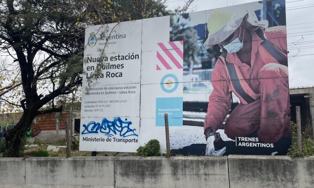 LA ESTACION FANTASMA DE QUILMES, QUEDO PARALIZADA CON MAS DE 60% DE LA OBRA