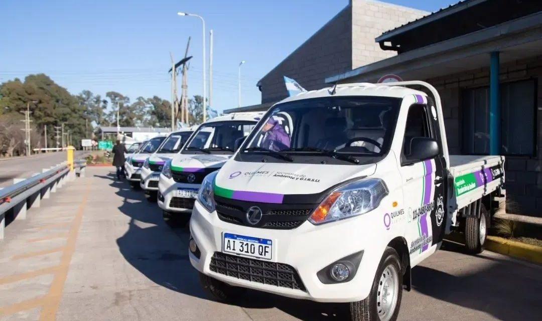 EL MUNICIPIO DE QUILMES SUMO NUEVOS VEHICULOS PAR AMBIENTE Y GIRSU