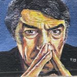ALTE BROWN HOMENAJEO A SANDRO CON MURALES
