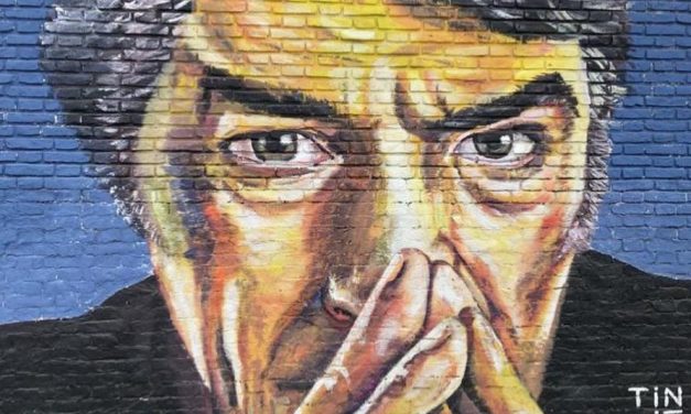 ALTE BROWN HOMENAJEO A SANDRO CON MURALES