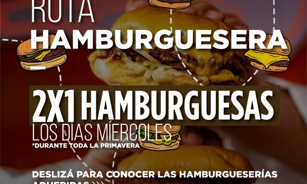 TODOS LOS MIÉRCOLES DE PRIMAVERA VUELVE “DATE EL GUSTO” CON EL 2X1 EN HAMBURGUESAS A BROWN