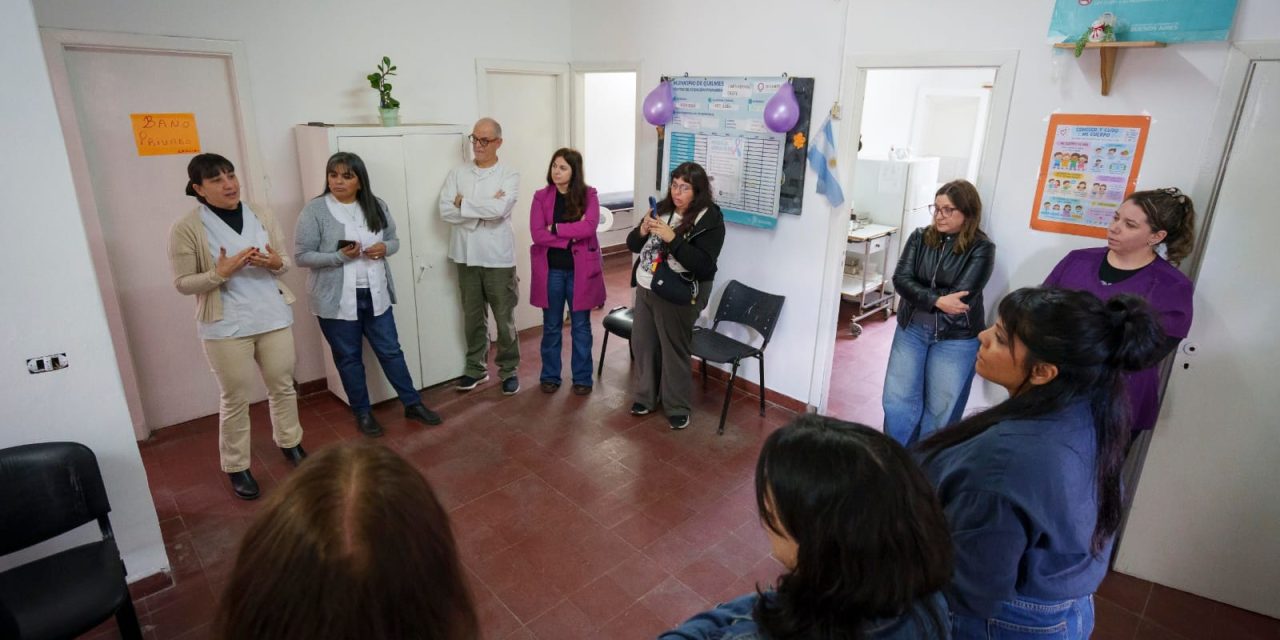 EL MUNICIPIO DE QUIILMES CULMINÓ LA OBRA DE REFACCIÓN DEL CAPS DE BERNAL OESTE REALIZADA 100% CON FONDOS PROPIOS