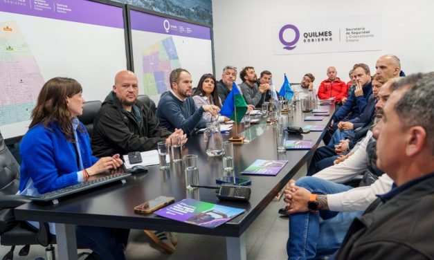 QUILMES, EVA MIERI SE REUNIÓ CON REPRESENTANTES DE BOMBEROS DEL DISTRITO PARA COORDINAR TAREAS Y OTORGAR SUBSIDIOS ANTE EL FENÓMENO “EL NIÑO”